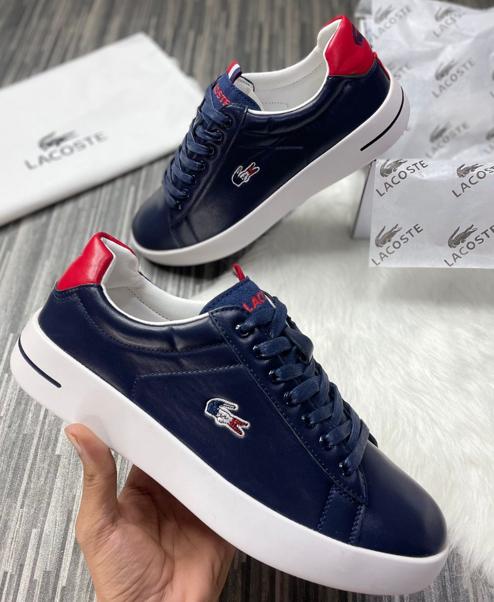 tenis lacoste originales para hombre color azul oscuro Comprar tienda onlineshoppingcenterg Colombia centro de compras en linea